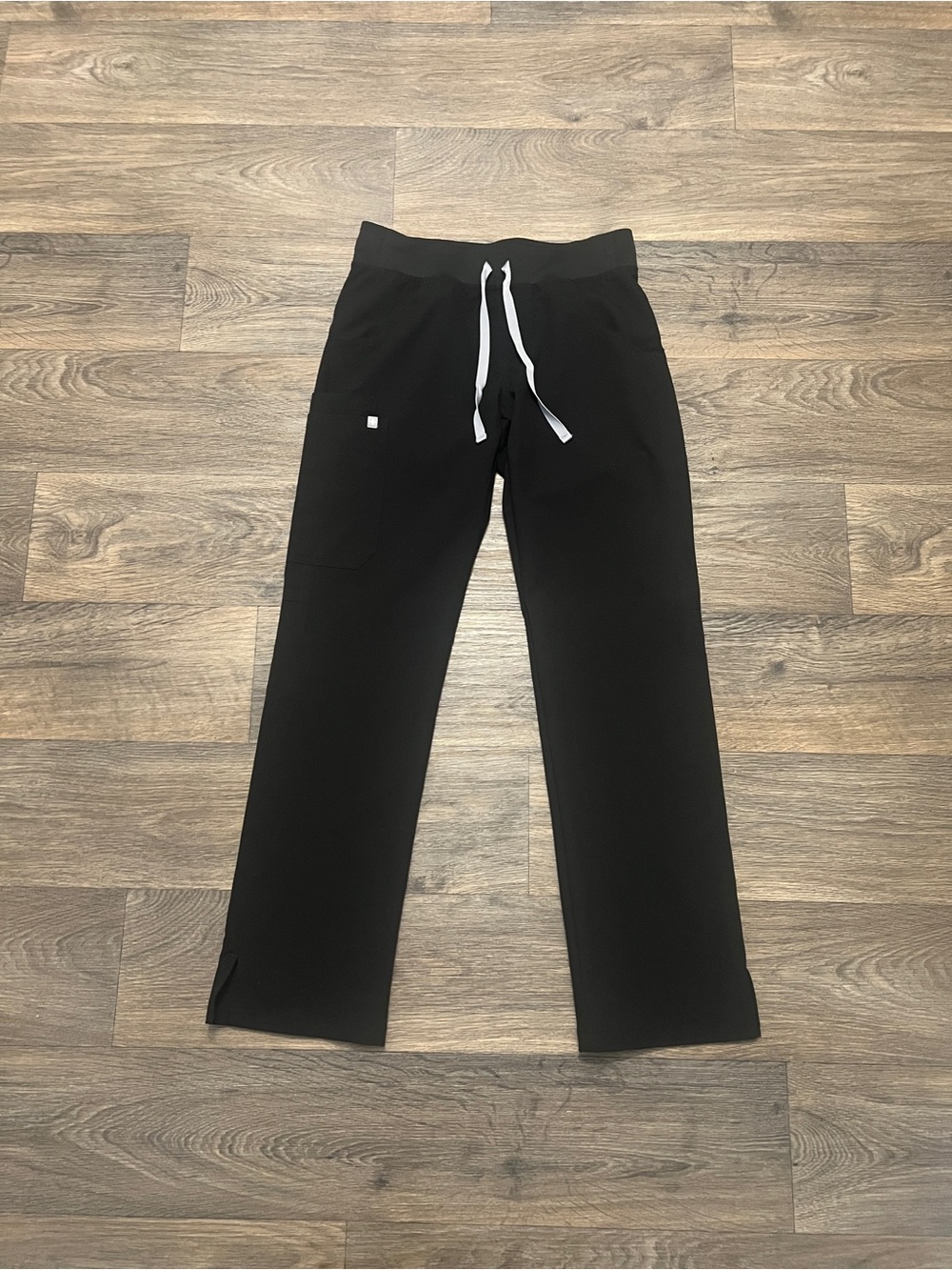 FIGS Black Kade Straight Leg Scrub Pant Size XS Technical Collection Neutral